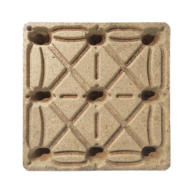 1050x1050x130mm Molded Wood Pallets