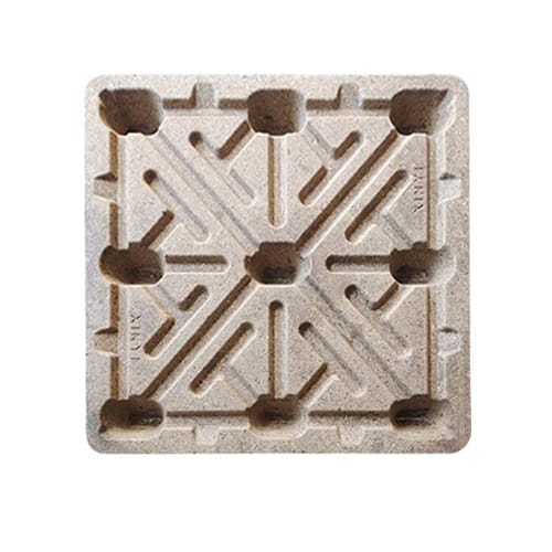 1200x1200x145 mm Two-layer Compressed Wood Pallet